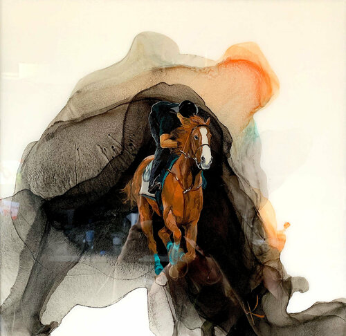 Team van Ekaterina Chigodaeva, Schilderij te koop op Singulart