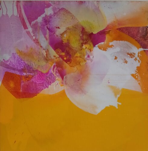 Weltengarten van Edelgard Wittkowski, Schilderij te koop op Singulart