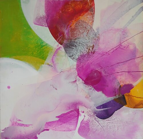 Weltengarten by Edelgard Wittkowski, Painting for Sale on Singulart