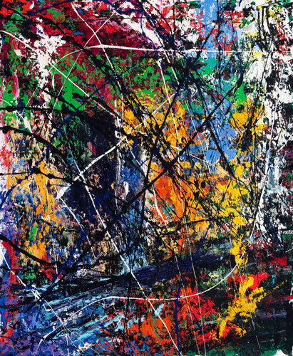 Création abstraite L087 von Jean-Jacques Marie, Malerei kaufen auf Singulart