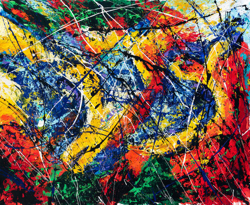 Création abstraite L097 von Jean-Jacques Marie, Malerei kaufen auf Singulart