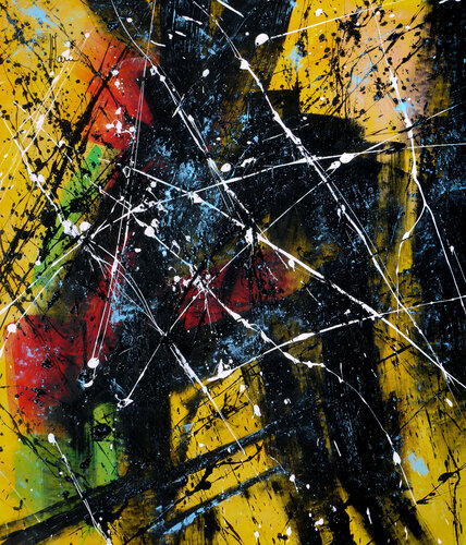 Création abstraite C105 van Jean-Jacques Marie, Schilderij te koop op Singulart