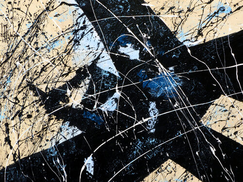 Création abstraite C121 van Jean-Jacques Marie, Schilderij te koop op Singulart