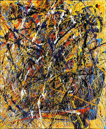 Création abstraite A016 van Jean-Jacques Marie, Schilderij te koop op Singulart