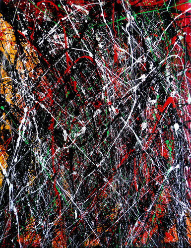 Création abstraite A020 van Jean-Jacques Marie, Schilderij te koop op Singulart