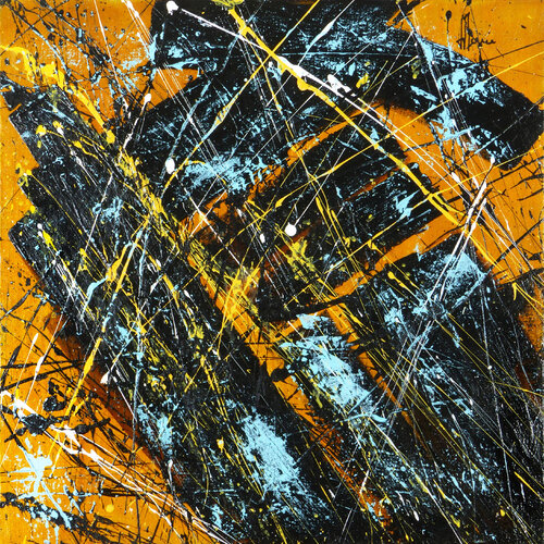 Création abstraite C129 di Jean-Jacques Marie, Pittura in vendita su Singulart