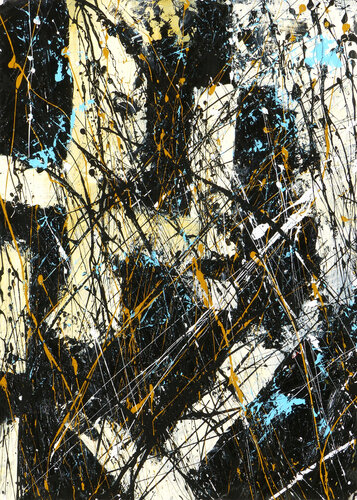 Création abstraite C141 van Jean-Jacques Marie, Schilderij te koop op Singulart