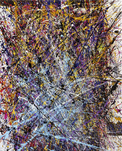 Création abstraite A202 van Jean-Jacques Marie, Schilderij te koop op Singulart