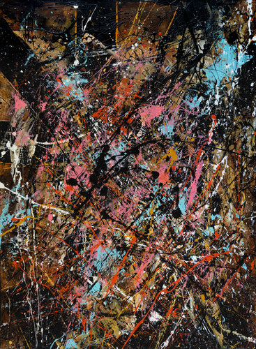 Création abstraite A006 van Jean-Jacques Marie, Schilderij te koop op Singulart