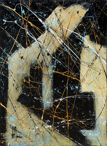Création abstraite C134 van Jean-Jacques Marie, Schilderij te koop op Singulart