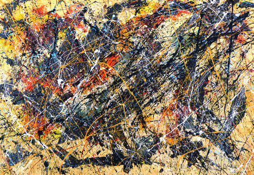 Création abstraite A296 van Jean-Jacques Marie, Schilderij te koop op Singulart