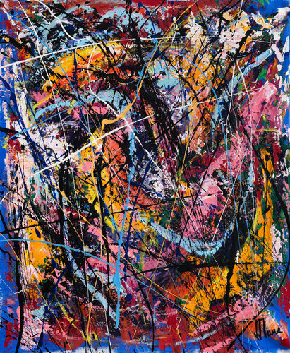 Tension intérieure L073 van Jean-Jacques Marie, Schilderij te koop op Singulart