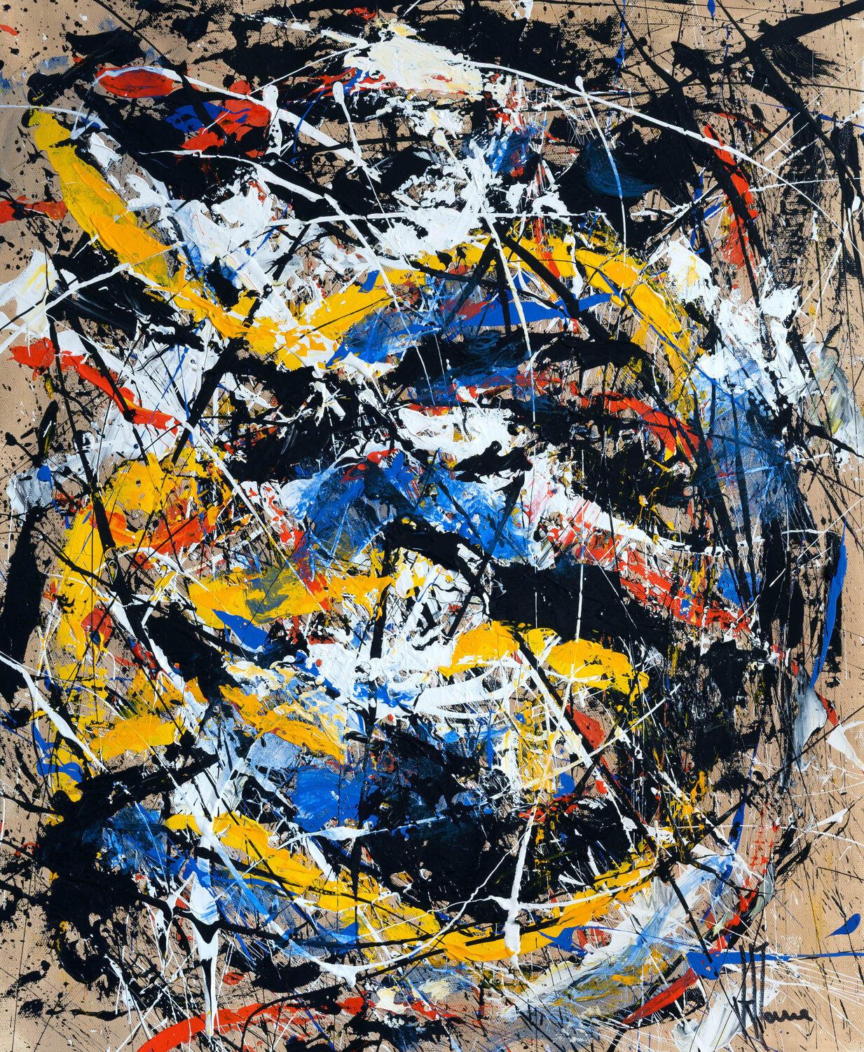 Création abstraite L110 Jean-Jacques Marie