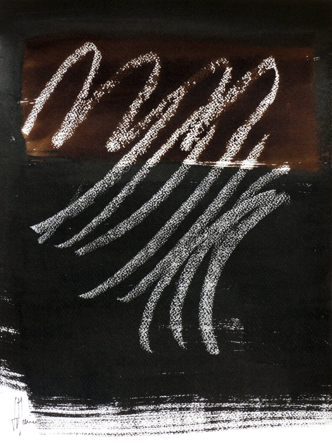 N°985 - Éveil du rêve Jean-Jacques Marie Werk auf Papier zu verkaufen