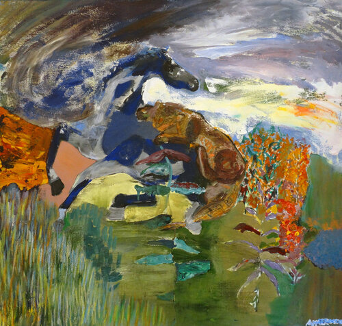 PAISAJE di Agustina Mazzocco, Pittura in vendita su Singulart