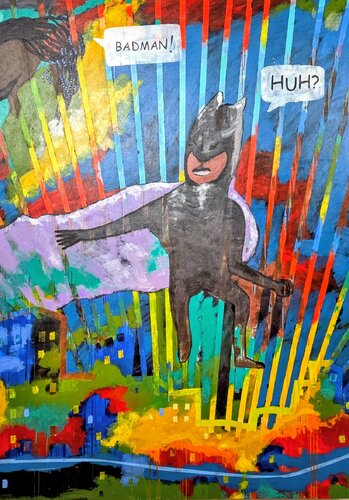 Badman de Aloaye Norris Adoro, Pintura a la venta en Singulart