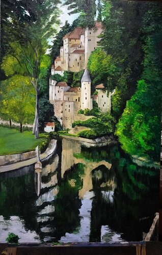 Manor von Srividhyaa Ravi, Malerei kaufen auf Singulart