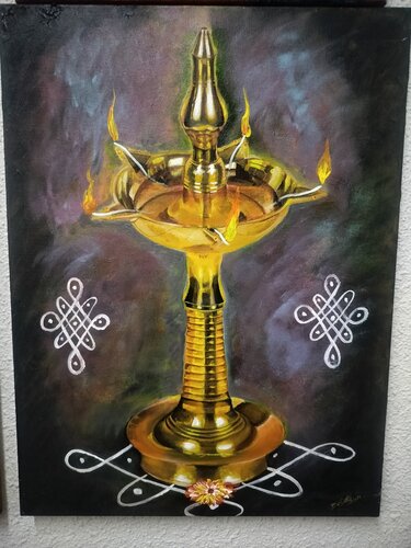 Villaku by Srividhyaa Ravi, 油畫 for Sale on Singulart