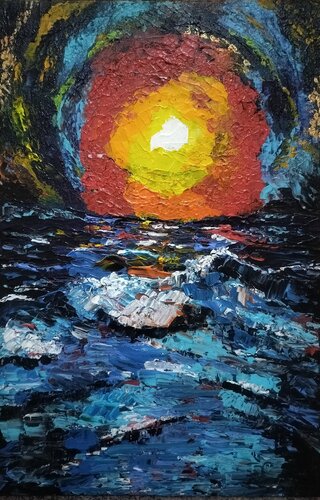 Sunrise von Srividhyaa Ravi, Malerei kaufen auf Singulart