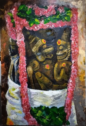 Sarabeshwarar by Srividhyaa Ravi, Other Media for Sale on Singulart