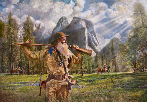 CALL OF THE WILD de Myron Beck Western Visions, Pintura a la venta en Singulart