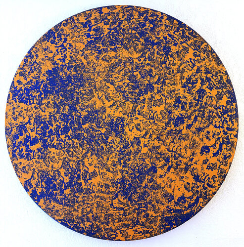 Planet Zerxon de Lenny Giteck, Pintura a la venta en Singulart