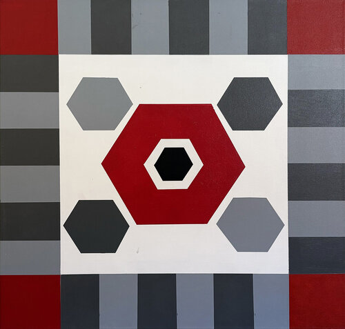 Circus Tent di Lenny Giteck, Pittura in vendita su Singulart