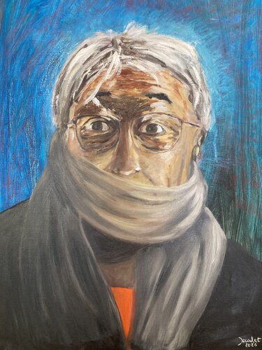 autoportrait di Gilles Jacoulet, Pittura in vendita su Singulart
