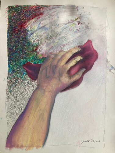 effacement by Gilles Jacoulet, Work on Paper for Sale on Singulart