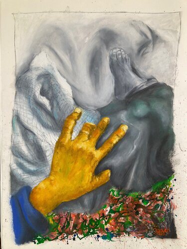 MAIN D'OR by Gilles Jacoulet, Work on Paper for Sale on Singulart