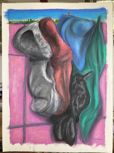 Les licteurs demandent finalement si Epaminondas ne serait pas le roi des chiffons. by Gilles Jacoulet, Work on Paper for Sale on Singulart