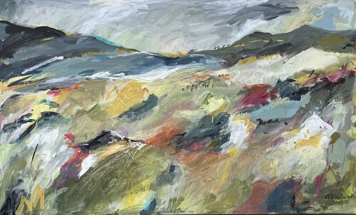 ENTREPEÑAS di Pepa Pérez-Enciso, Pittura in vendita su Singulart