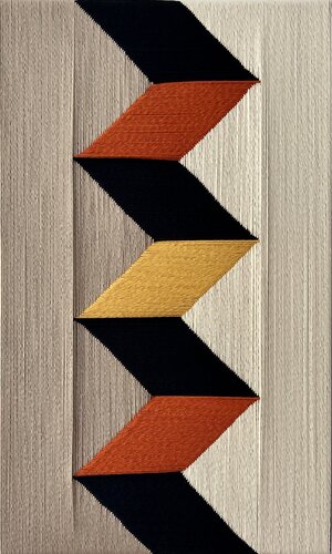 Ambigrama van Rosarinho Andrade, Textiel te koop op Singulart
