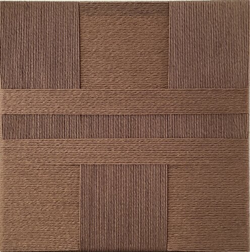 Moka Brown II, Light & Shadow Collection van Rosarinho Andrade, Textiel te koop op Singulart