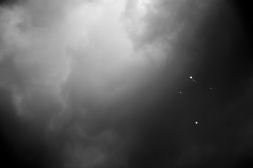 Four balloons and another one by Tal Paz-Fridman, Photography for Sale on Singulart