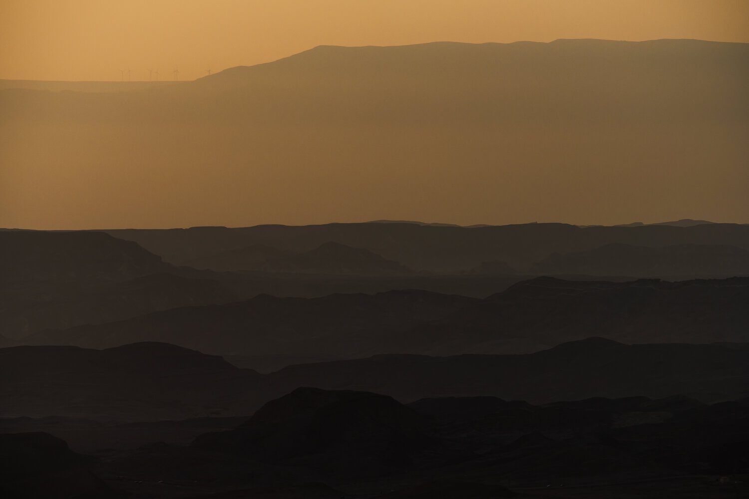 Sunrise over Ramon crater #2 Tal Paz-Fridman Fotografie zu verkaufen