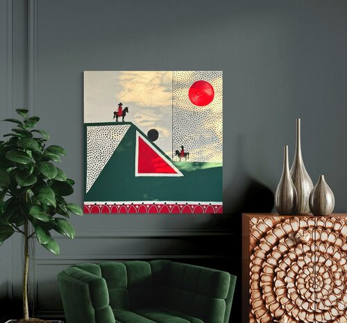 The Sisyphus Reimagined di Lucija Petrekovic, Pittura in vendita su Singulart