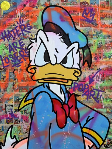 Haters are Losers von Alessandro Chindamo, Malerei kaufen auf Singulart