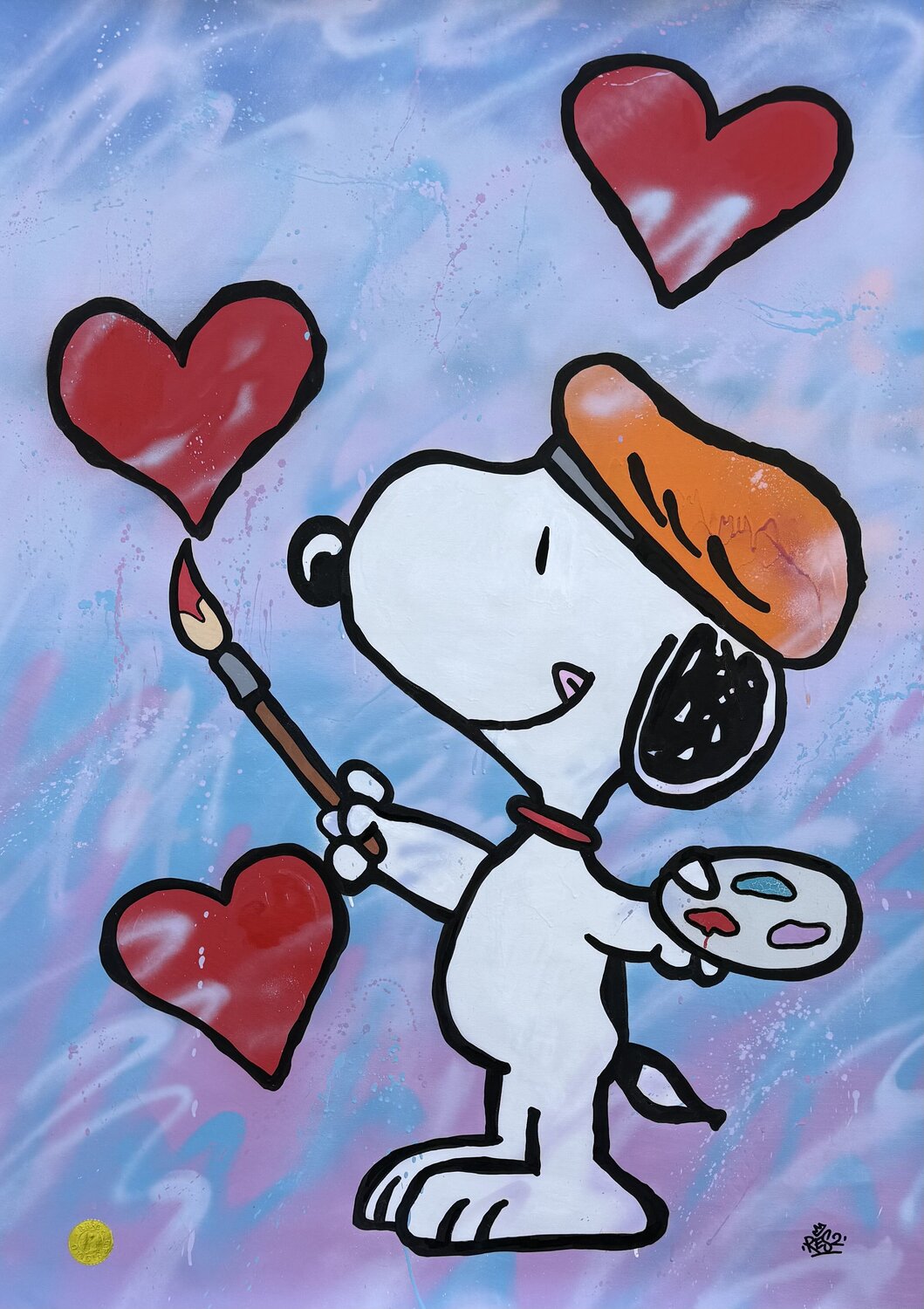 Snoopy artist Alessandro Chindamo
