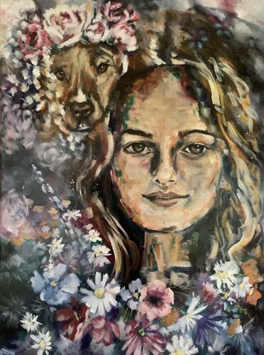 My Friend von Denise Livingstone, Malerei kaufen auf Singulart