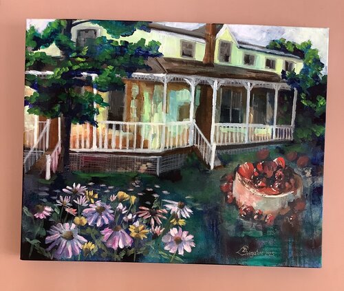 Shining Waters Inn von Denise Livingstone, Malerei kaufen auf Singulart