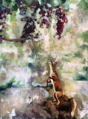 Beware of Flattery von Denise Livingstone, Malerei kaufen auf Singulart