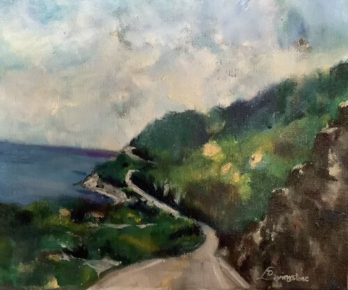 Cape Breton Highlands par Denise Livingstone, Peinture en vente sur Singulart