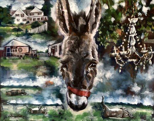 Gavin’s Place di Denise Livingstone, Pittura in vendita su Singulart