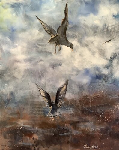 Soaring di Denise Livingstone, Pittura in vendita su Singulart