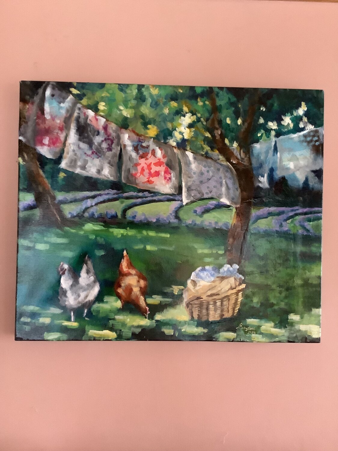 Lavender scented laundry Denise Livingstone