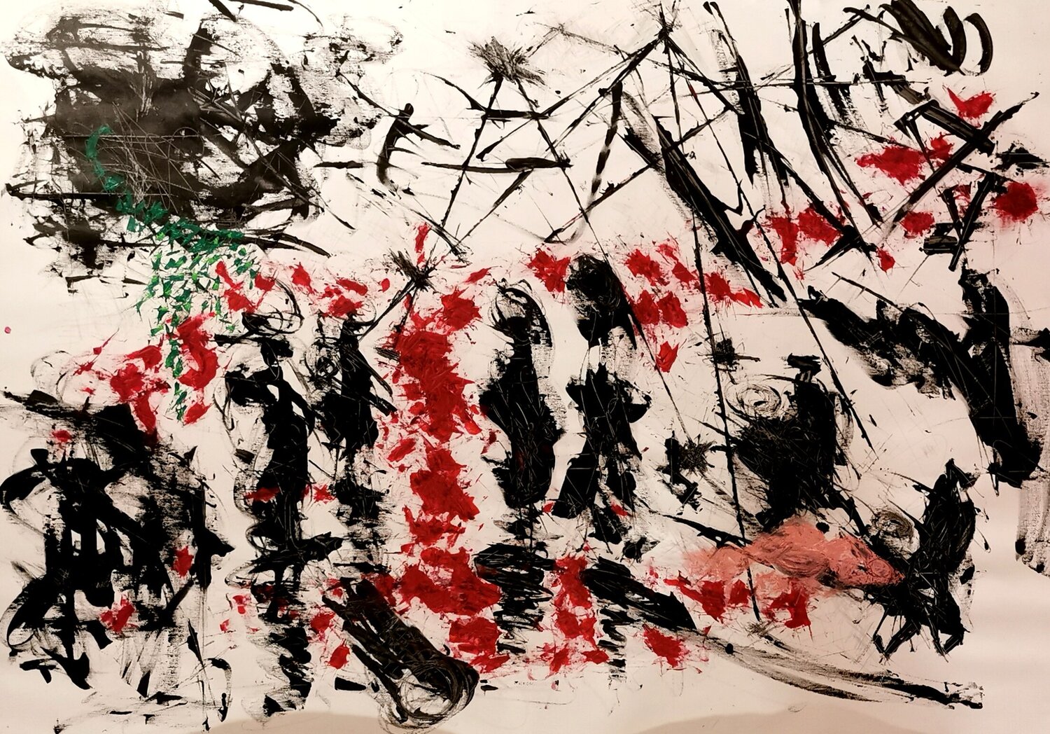 war machine and other Ukrainian pleasures 2 (diptych) Lucien Krasinski Originalgemälde zu verkaufen