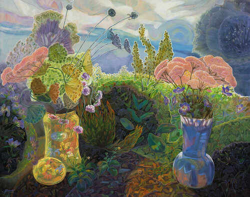 Parsley in Summer van Gina Blickenstaff, Schilderij te koop op Singulart