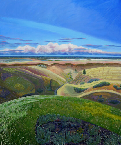 View From Foothills Trail von Gina Blickenstaff, Malerei kaufen auf Singulart