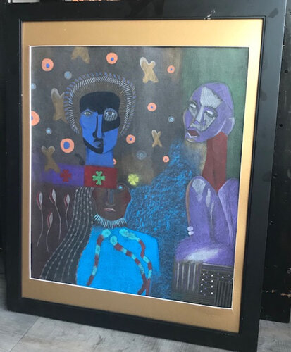 Tribal Visions par Denise Estelle Brown, Dessin en vente sur Singulart